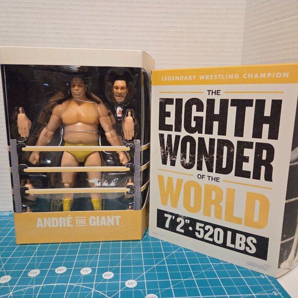 Other - Andre The Giant Super 7 Ultimates 8" Action Figure New Yellow Trunks Wrestling